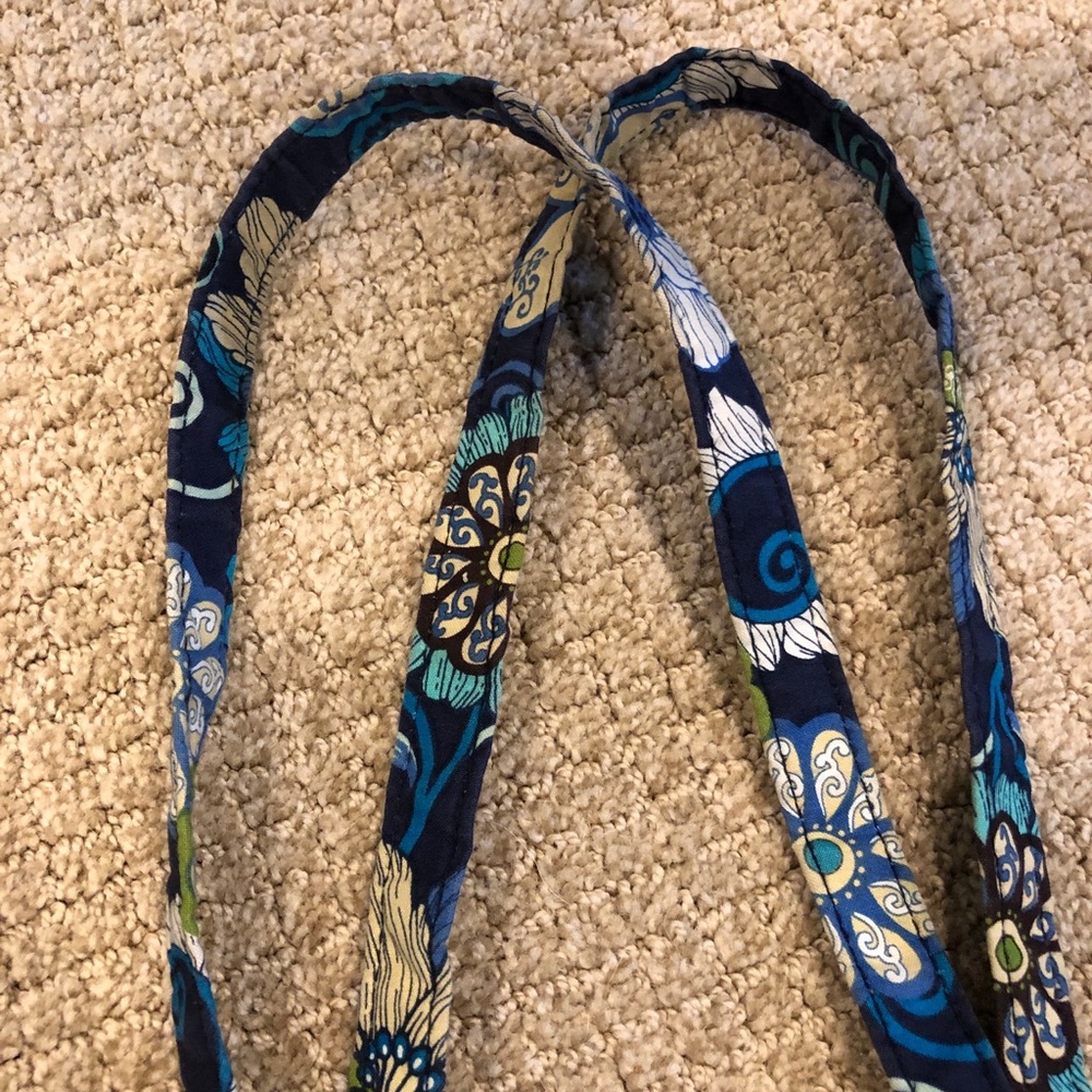Vera Bradley Tote in Mod Floral Blue - Picture 2 of 16